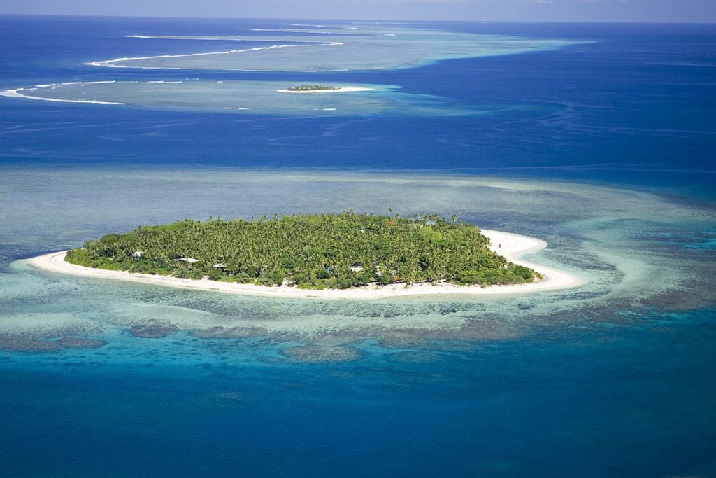 Tavarua (pictured above) is one of the most famous surf resorts in the world.