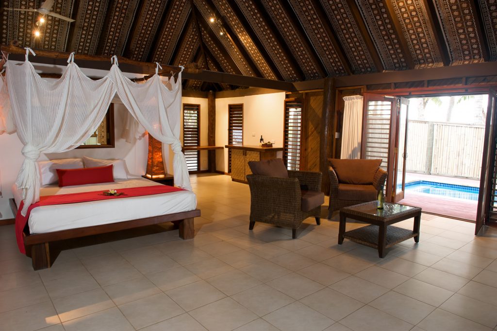 Wananavu Beach Resort Beachfront Honeymoon Bure