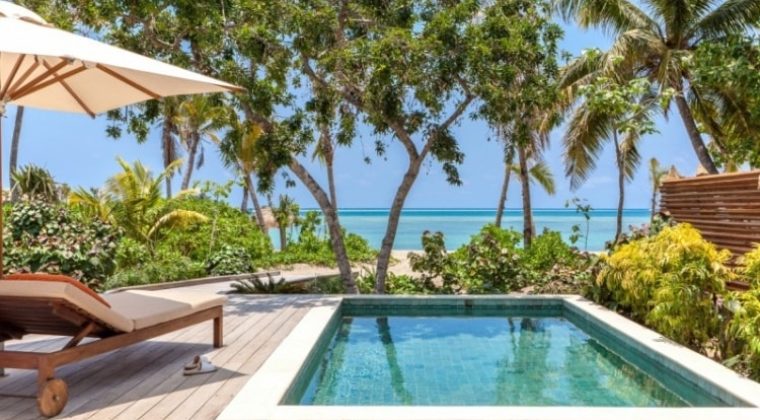 Beachfront Pool Villa Deck