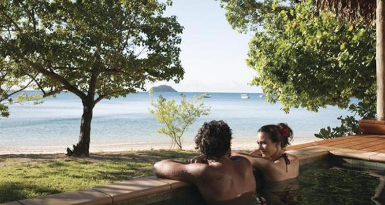 Couple Relaxing on Denarau Island 