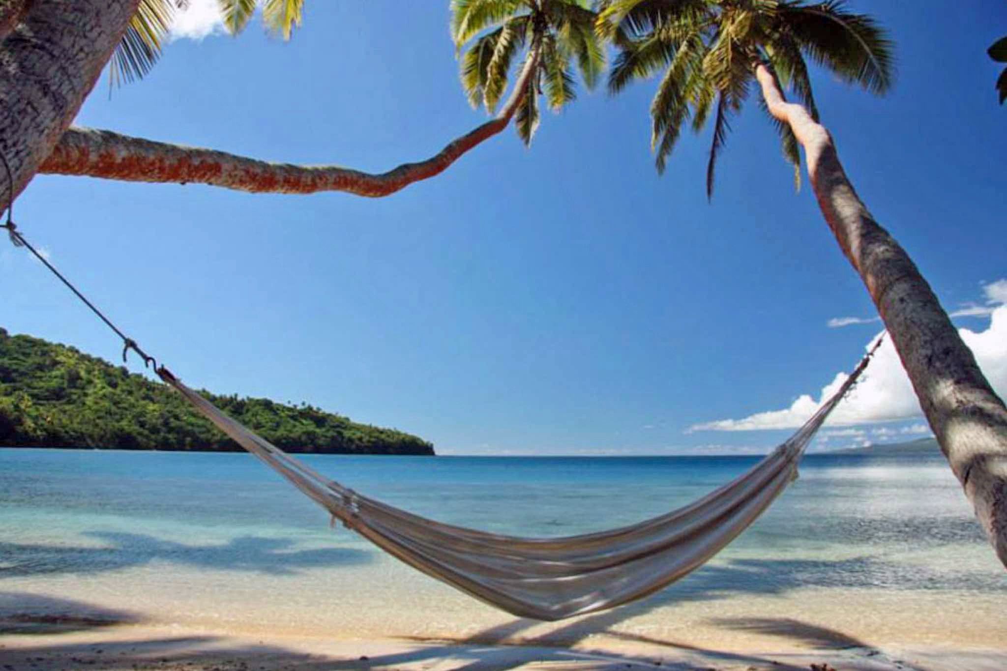 Hammock on the Beach at Dolphin Bay Retreat