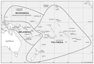 Geographical-linguistic areas in the Pacific