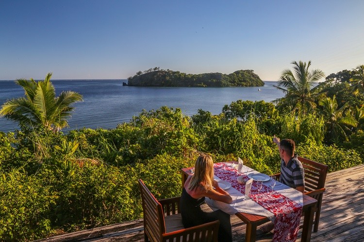 View from the Deck at Matava Resort