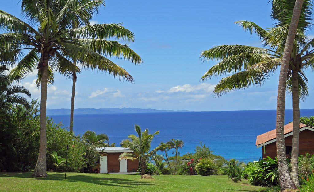 Perched on a hill Makaira has Wonderful vistas of the sea