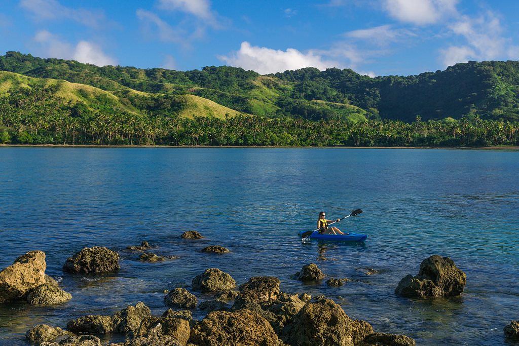 Sea Kayaking at Namale Resort