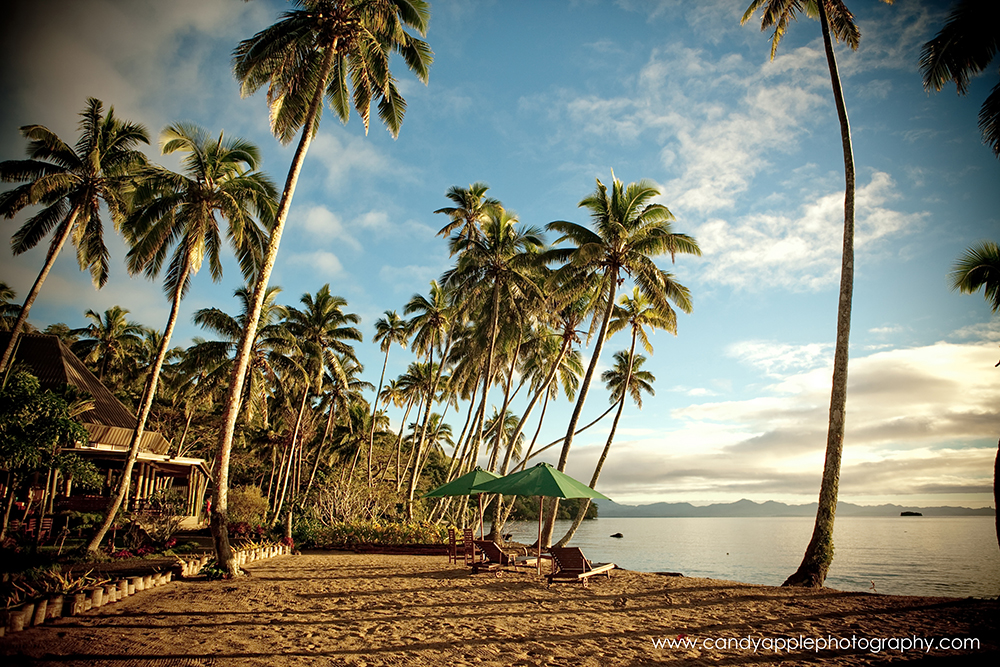 View of the Beach at Lalati Resort on Beqa Island