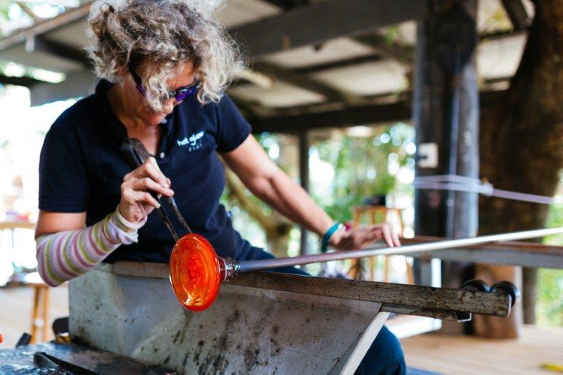 Korotogo Hot Glass Fiji studio - Coral Coast Activities